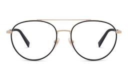 Shop EYE'M Round Eyeglasses in Black online.