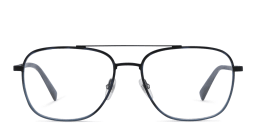 Shop EYE'M Square Eyeglasses in Blue online.