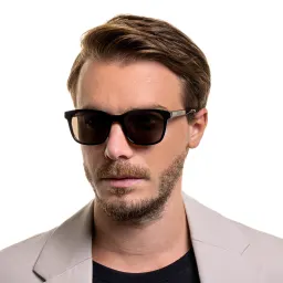Shop EYE'M Square Sunglasses in Havana online.