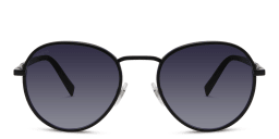Shop EYE'M Round Sunglasses in Black online.