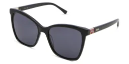 Shop EYE'M Cat Eye Sunglasses in Black online.