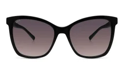 Shop EYE'M Cat Eye Sunglasses in Black online.