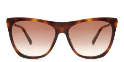 Shop EYE'M Cat Eye Sunglasses in Havana online.