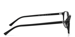 Shop Ray-Ban Leonard Square Eyeglasses in Black online.