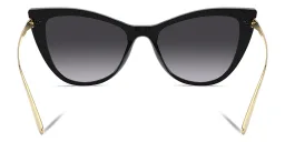 تسوق نظارة شمسية بإطار كات آي دولتشي آند غابانا بلون Black أونلاين.