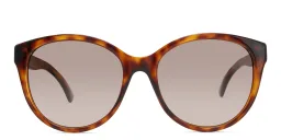 Shop GUCCI Cat Eye Sunglasses in Havana online.