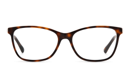 Shop JIMMY CHOO Rectangle Eyeglasses in Havana online.