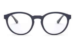 تسوق نظارة طبية بانتوس امبوريو أرماني بلون Matte Blue أونلاين.