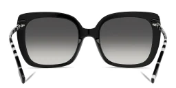 تسوق نظارات شمسية مربّعة كبيرة بربري بلون Black أونلاين.
