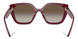 Shop PRADA Cat Eye Sunglasses in Bordeaux online.