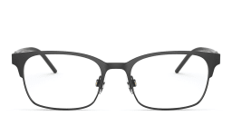 Shop Dolce & Gabbana Rectangle Eyeglasses in Black online.