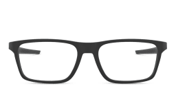 Shop Oakley Port Bow Rectangle Eyeglasses in Satin Black online.