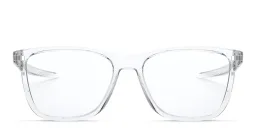 Shop Oakley Centerboard Wide Square Eyeglasses in Polished Clear online.