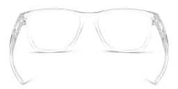 Shop Oakley Centerboard Wide Square Eyeglasses in Polished Clear online.