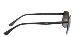 Shop Ray-Ban Square Sunglasses in Black online.
