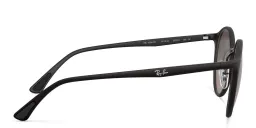 Shop Ray-Ban Unisex Round Sunglasses in Black online.