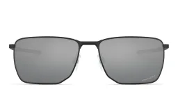 Shop Oakley Ejector Rectangle Sunglasses in Satin Black online.