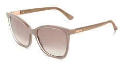 Shop JIMMY CHOO Cat-Eye Sunglasses in Nude online.