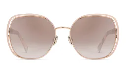 تسوق دودي/اس نظارة شمسية دائرية كبيرة جيمي تشو بلون مبهرج أونلاين.
