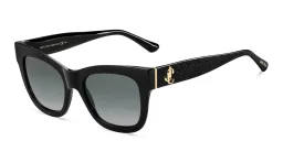 تسوق نظارة شمسية جان /أس بإطار كات آي جيمي تشو بلون Glitter Black أونلاين.