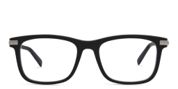 Shop EYE'M Square Eyeglasses in Black online.