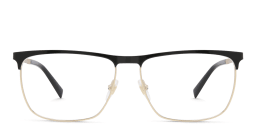 Shop EYE'M Wide Rectangle Eyeglasses in Black online.