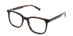 Shop EYE'M Square Eyeglasses in Havana online.