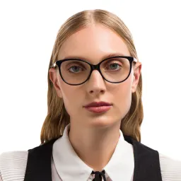 تسوق نظارة طبية بإطار كات آي EYE'M بلون أسود أونلاين.