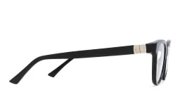 Shop EYE'M Square Eyeglasses in Black online.