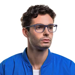 تسوق نظارة طبية مستطيلة EYE'M بلون Blue أونلاين.