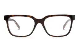 Shop EYE'M Rectangle Eyeglasses in Havana online.