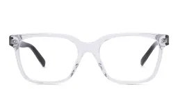 Shop EYE'M Rectangle Eyeglasses in Clear online.