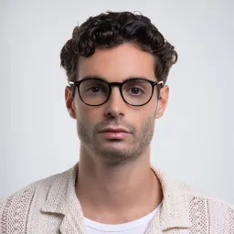 Shop EYE'M Round Eyeglasses in Havana online.