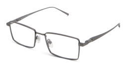 Shop EYE'M Rectangle Eyeglasses in Gunmetal online.