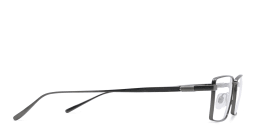 Shop EYE'M Rectangle Eyeglasses in Gunmetal online.