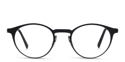 Shop EYE'M Round Eyeglasses in Black online.