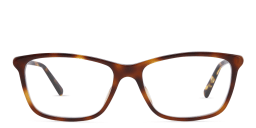 Shop EYE'M Rectangle Eyeglasses in Havana online.