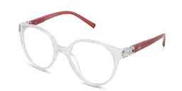 Shop EYE'M Kids Round Eyeglasses in Clear online.