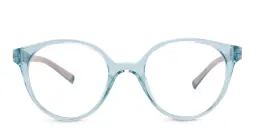 Shop EYE'M Kids Round Eyeglasses in Blue online.