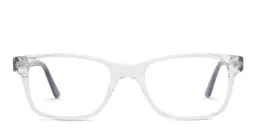 Shop EYE'M Kids Rectangle Eyeglasses in Clear online.