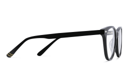 Shop EYE'M Kids Round Eyeglasses in Black online.