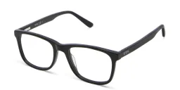 Shop EYE'M Kids Rectangle Eyeglasses in Black online.