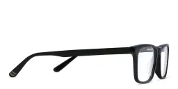Shop EYE'M Kids Rectangle Eyeglasses in Black online.