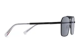 Shop EYE'M Rectangle Sunglasses in Black online.