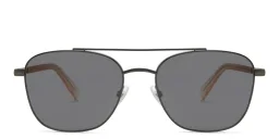 تسوق نظارة شمسية بإطار مربع EYE'M بلون Black أونلاين.