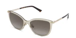 Shop EYE'M Cat Eye Sunglasses in Brown online.