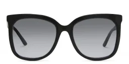 تسوق نظارة شمسية مربعة EYE'M بلون Black أونلاين.