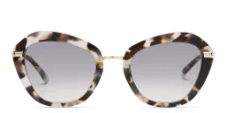 Shop EYE'M Irregular Sunglasses in Grey online.