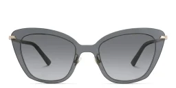 Shop EYE'M Cat Eye Sunglasses in Grey online.