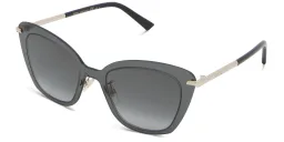 Shop EYE'M Cat Eye Sunglasses in Grey online.